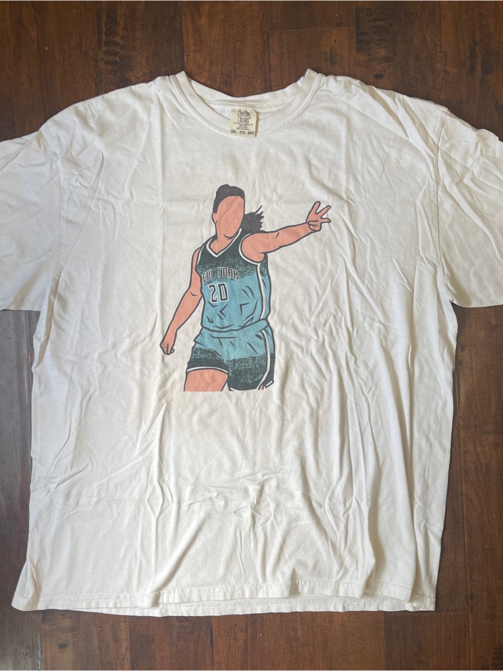 New York Liberty Sabrina Ionescu Comfort Colors Tee